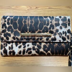 Betsey Johnson Leopard Print Wallet